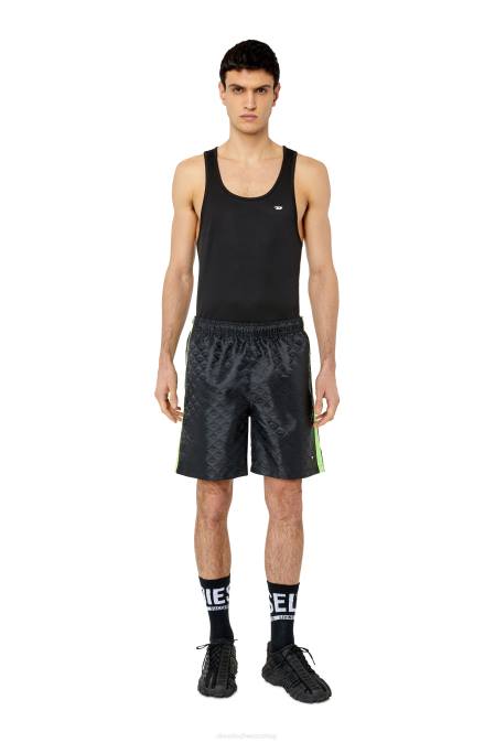 Diesel Männer Schwarz amwb-leslie-ht28 Bekleidung 8608387