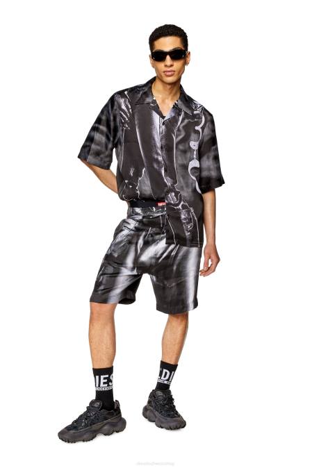 Diesel Männer Schwarz pr-p-toll-sho-23 Bekleidung 8608344