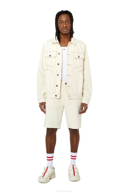 Diesel Männer Weiss normal-kurz Bekleidung 8608371