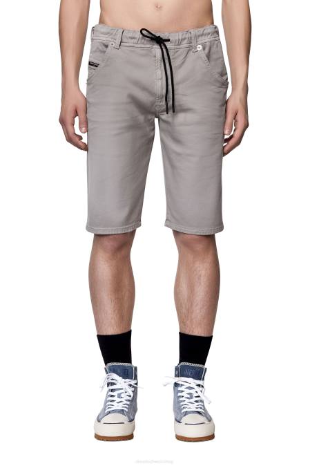 Diesel Männer grau d-krooshort joggjeans Bekleidung 8608369