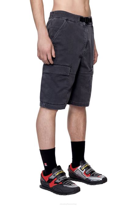 Diesel Männer schwarz/dunkelgrau D-Krooley Joggjeans Cargo-Shorts Bekleidung 8608403