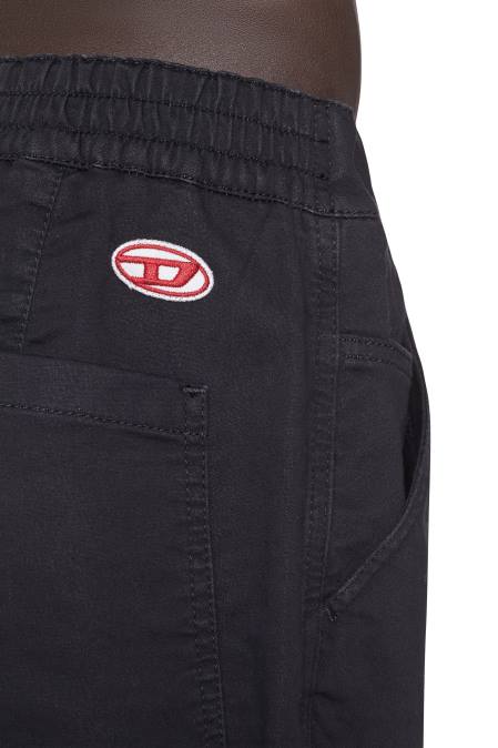 Diesel Männer schwarz/dunkelgrau D-Krooley Joggjeans Chino-Shorts Bekleidung 8608383