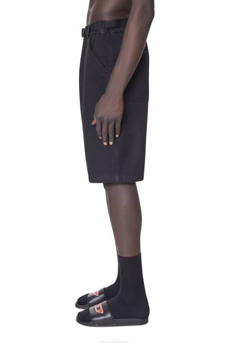 Diesel Männer schwarz/dunkelgrau D-Krooley Joggjeans Chino-Shorts Bekleidung 8608383