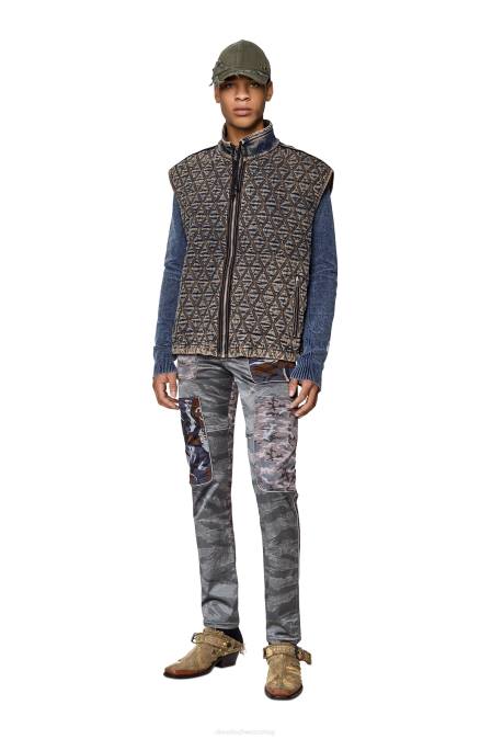 Diesel Männer Blau d-kur-fs Bekleidung 86089