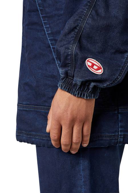 Diesel Männer Dunkelblau D-Rodney Joggjeans Windjacke Bekleidung 860837