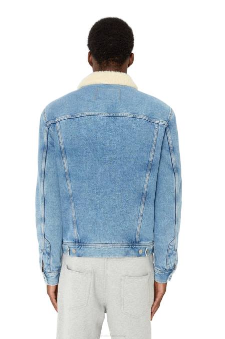 Diesel Männer Mittelblau d-barcy-t Bekleidung 860838