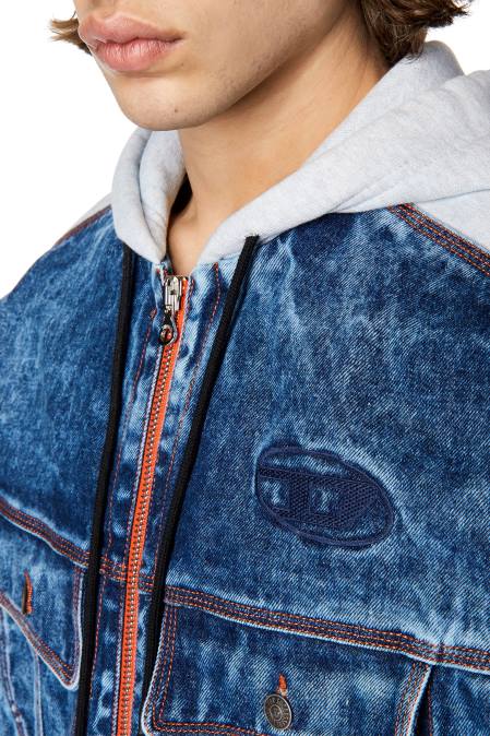 Diesel Männer Mittelblau d-lill-one Bekleidung 860861
