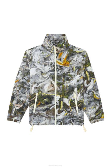 Diesel Männer Schwarz-Weiss J-Warrel-Druck Bekleidung 860847