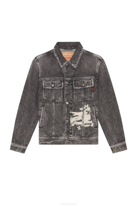 Diesel Männer Schwarz d-barcy-s1 Bekleidung 860822