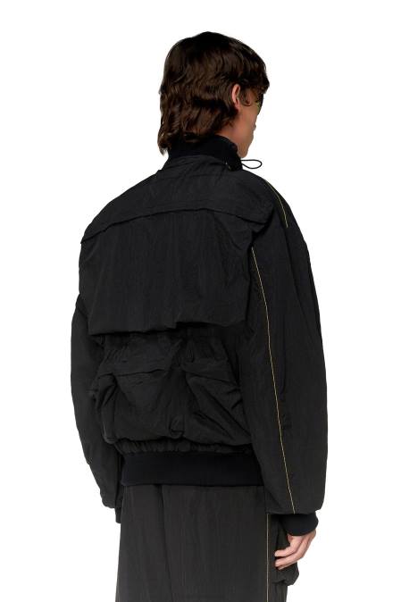 Diesel Männer Schwarz j-fleck-kurz Bekleidung 860824