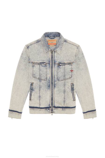 Diesel Männer hellblau d-barcy-re Bekleidung 86086