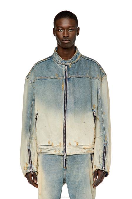 Diesel Männer hellblau d-rektor-fsc Bekleidung 860865