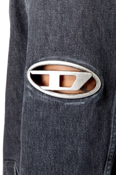 Diesel Männer schwarz/dunkelgrau d-roku-long-fsc1 Bekleidung 860877