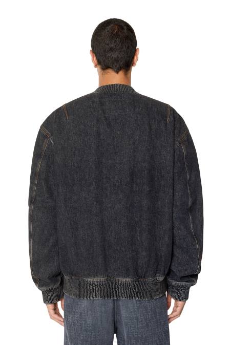 Diesel Männer schwarz/dunkelgrau d-weltik Bekleidung 860883