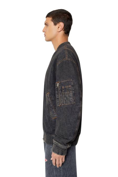 Diesel Männer schwarz/dunkelgrau d-weltik Bekleidung 860883