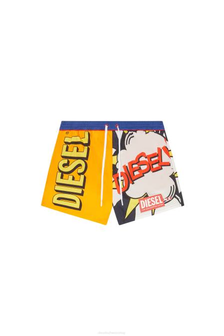 Diesel Männer Blau Gelb bmbx-nico Bekleidung 8608476