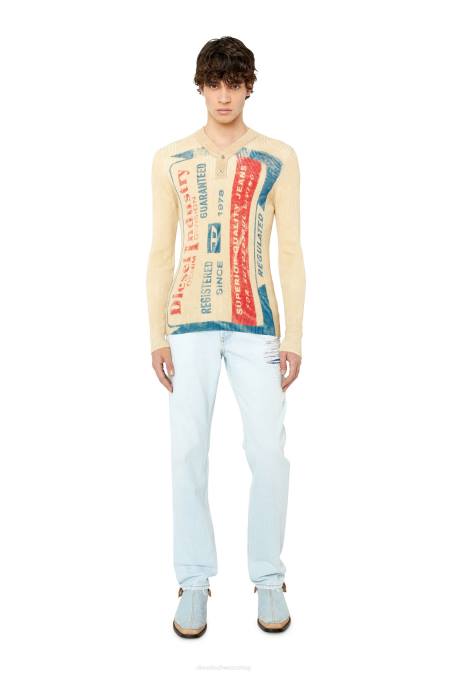 Diesel Männer Beige k-lancy Bekleidung 8608118