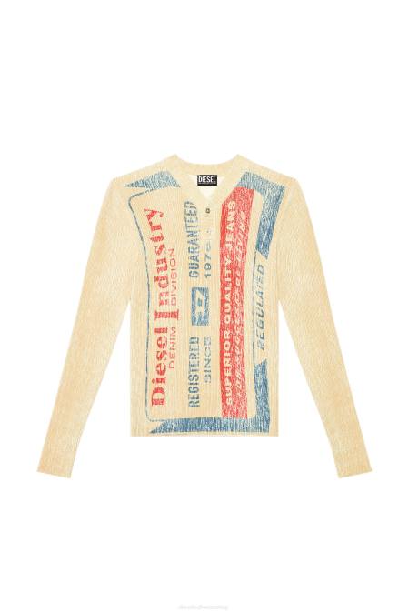 Diesel Männer Beige k-lancy Bekleidung 8608118