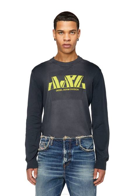Diesel Männer Schwarz k-samos Bekleidung 860897