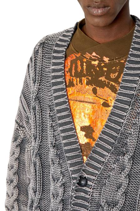 Diesel Männer grau k-elindo Bekleidung 8608114