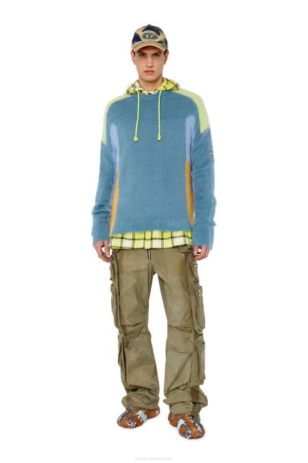 Diesel Männer hellblau k-arney Bekleidung 8608105