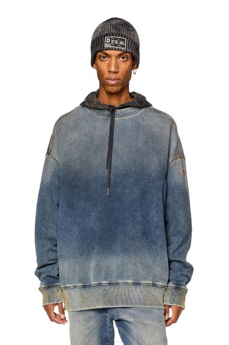 Diesel Männer Mittelblau d-krib-ne Bekleidung 8608144