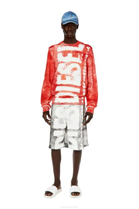 Diesel Männer Rot S-giny Bekleidung 8608136