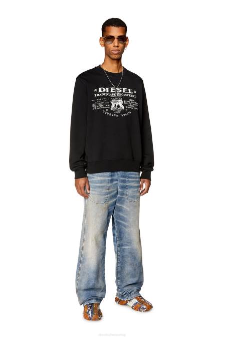 Diesel Männer Schwarz s-ginn-l2 Bekleidung 8608134