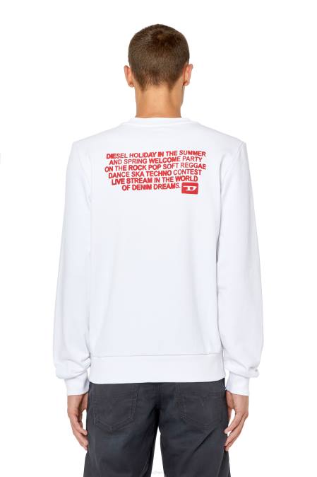 Diesel Männer Weiss s-ginn-k29 Bekleidung 8608162