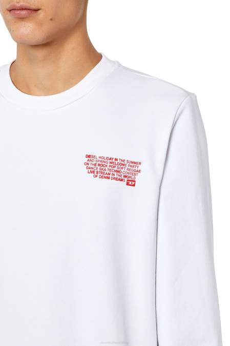 Diesel Männer Weiss s-ginn-k29 Bekleidung 8608162