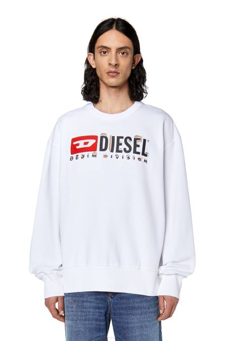 Diesel Männer Weiss s-macs-divstroyed Bekleidung 8608160