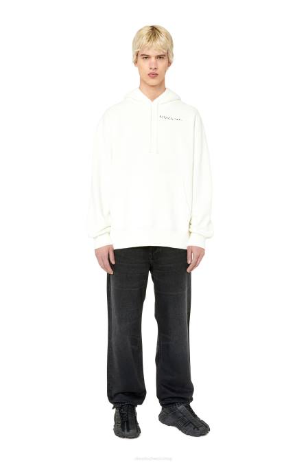 Diesel Männer Weiss s-macs-hood-g3 Bekleidung 8608106