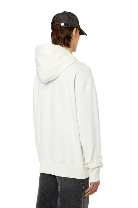 Diesel Männer Weiss s-macsout-hood Bekleidung 8608110