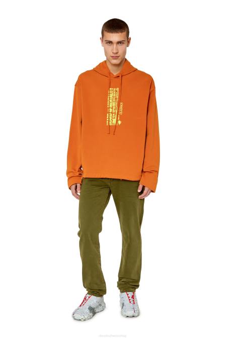 Diesel Männer orange S-maus Bekleidung 8608120