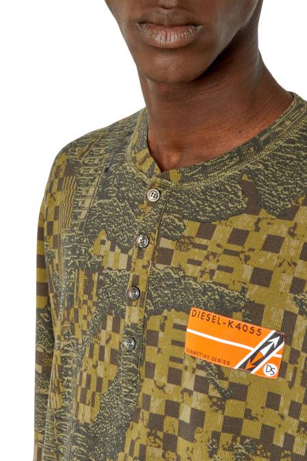 Diesel Männer Militärgrün t-juser-g1 Bekleidung 8608218