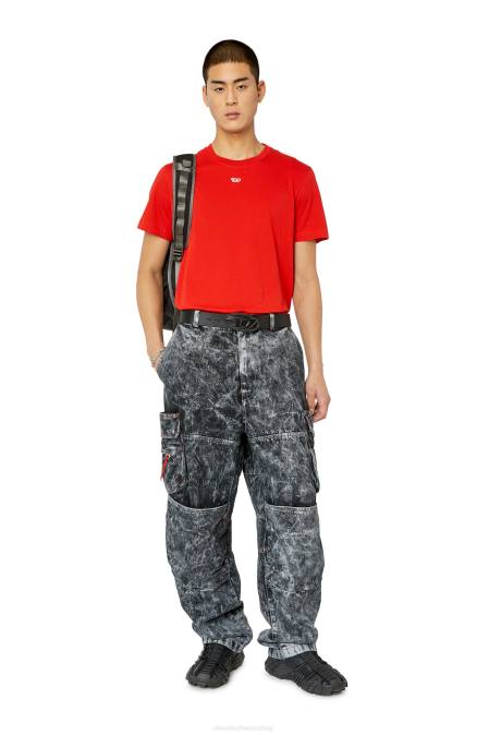 Diesel Männer Rot t-diegor-d Bekleidung 8608273
