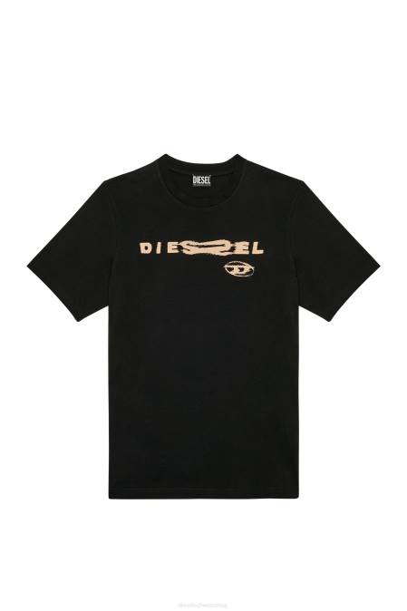 Diesel Männer Schwarz t-just-g9 Bekleidung 8608210