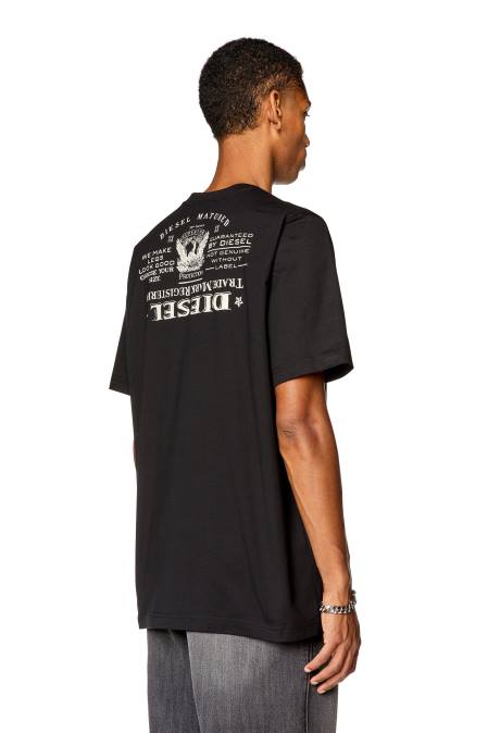 Diesel Männer Schwarz t-just-l4 Bekleidung 8608266