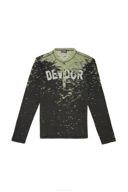 Diesel Männer Schwarz t-mata-h1 Bekleidung 8608238