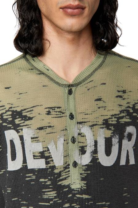 Diesel Männer Schwarz t-mata-h1 Bekleidung 8608238