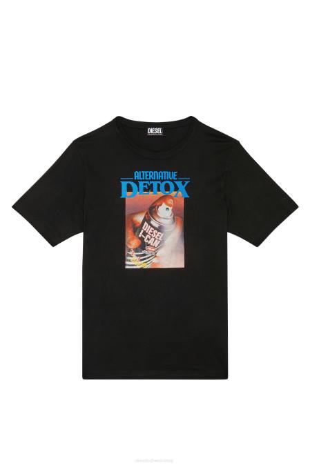 Diesel Männer Schwarz t-nur-g4 Bekleidung 8608177