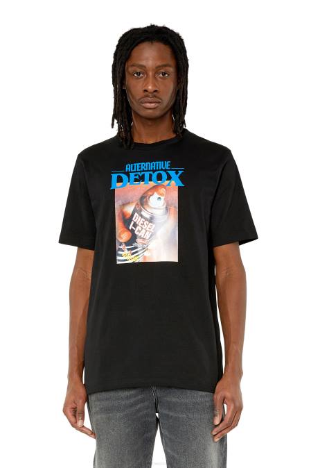 Diesel Männer Schwarz t-nur-g4 Bekleidung 8608177