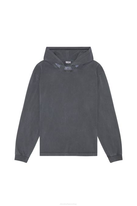 Diesel Männer Schwarz t-wahood-e1 Bekleidung 8608207