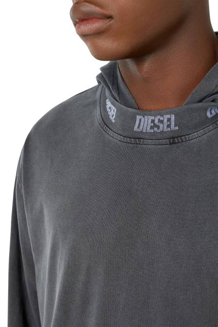 Diesel Männer Schwarz t-wahood-e1 Bekleidung 8608207