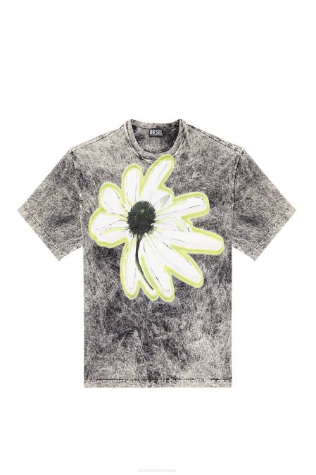 Diesel Männer Schwarz t-wash-h3 Bekleidung 8608235