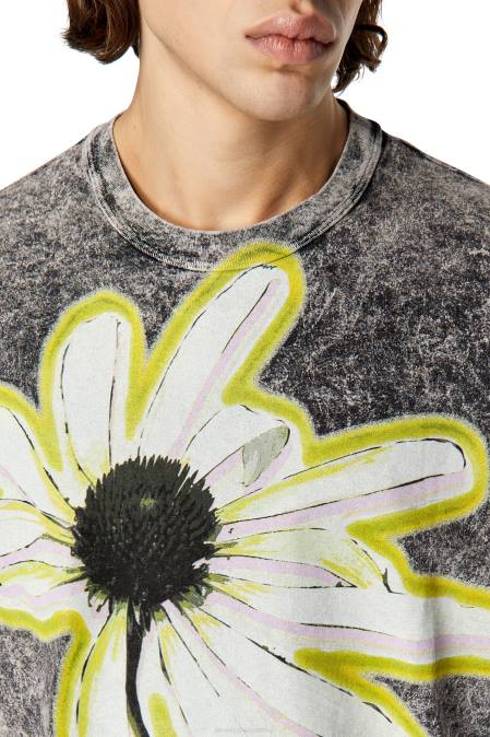 Diesel Männer Schwarz t-wash-h3 Bekleidung 8608235