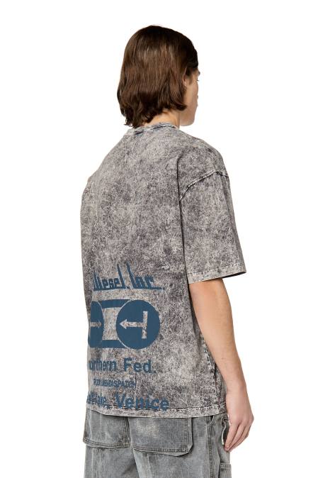 Diesel Männer Schwarz t-wash-h3 Bekleidung 8608235