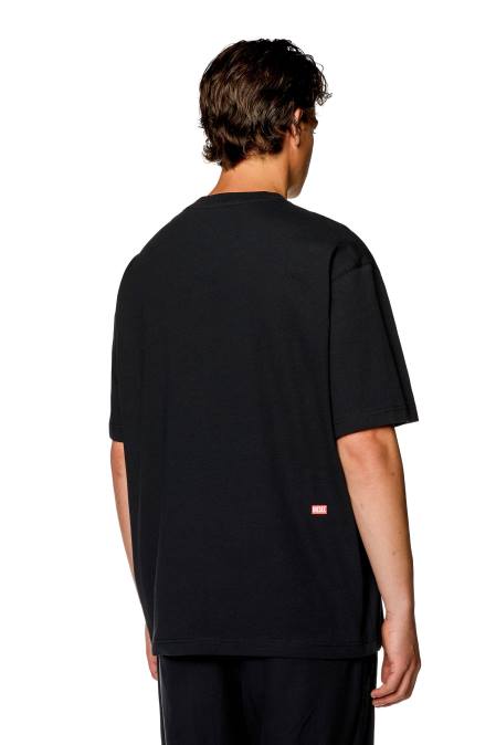 Diesel Männer Schwarz t-wash-l9 Bekleidung 8608242