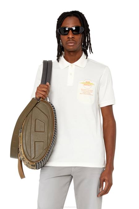 Diesel Männer Weiss T-Beutel Bekleidung 8608171