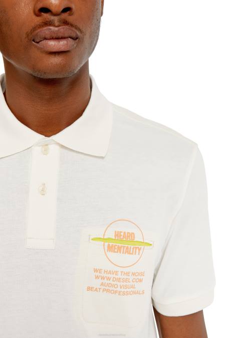 Diesel Männer Weiss T-Beutel Bekleidung 8608171